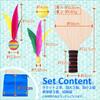 SALUDABLE Badminton Indoor Table Feather Outdoor Park Play Racket, Tennis, Ball, Play,