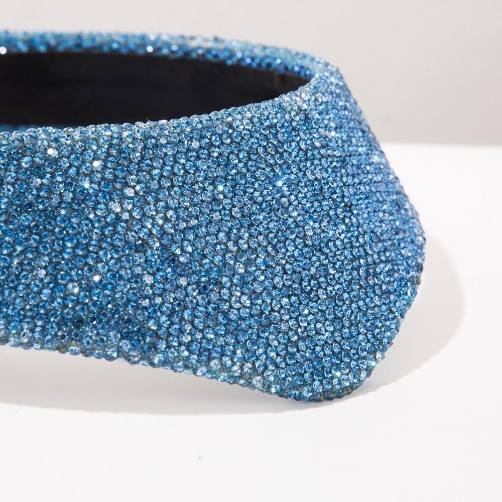 Ultra Glitzernde Diamantkrone Stirnband Retro Barock Glitzernder Haarreifen Für Frauen
