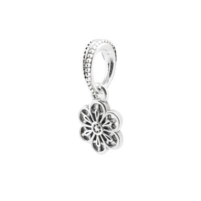 Daisy Lace Pendant Unisex Jewelry Silver 791835