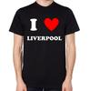 I Love Liverpool T-Shirt Scouser Merseyside Mens Tee Womens Top