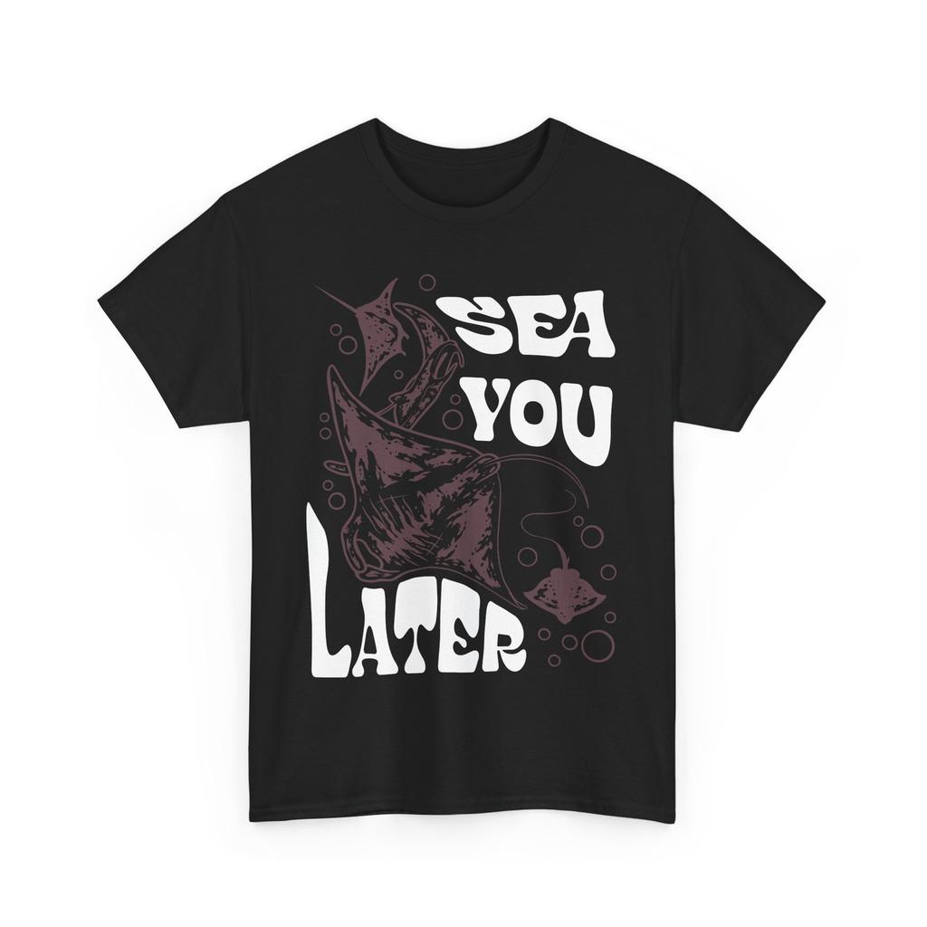Beach Vibes T-Shirt | Summer Ocean Waves Tee | Sea You Later Shirt