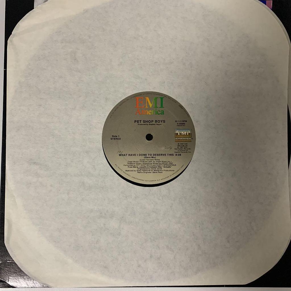 [USED] PET SHOP BOYS DUSTY SPRINGFIELD 12 Records