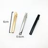 6cm-8cm Korean Style Thin Rectangular Duckbill Hair Clips