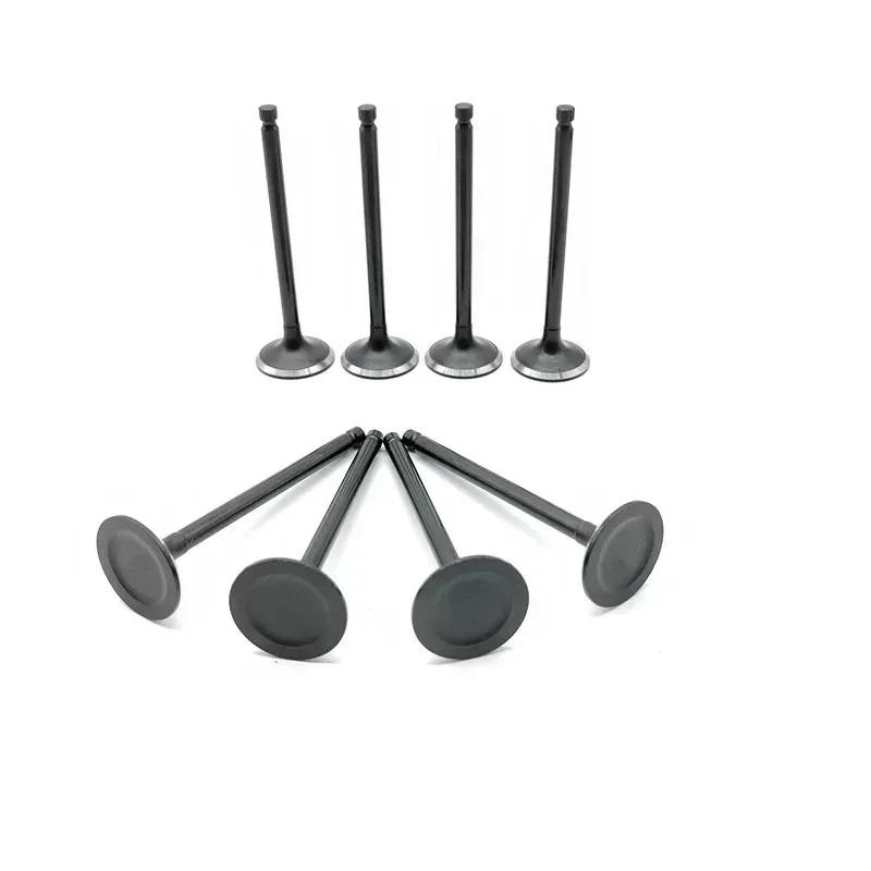 2221126600 22211-26600 8PCS Engine Intake Valve for Hyundai 2001-2011 Accent 1.6L for Kia 2006-2011 Rio 1.6L