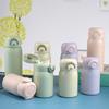 200/350ml Mini 304 Stainless Steel Flip-Top Insulated Water Bottle, Leakproof Pocket Flask for Kids & Women