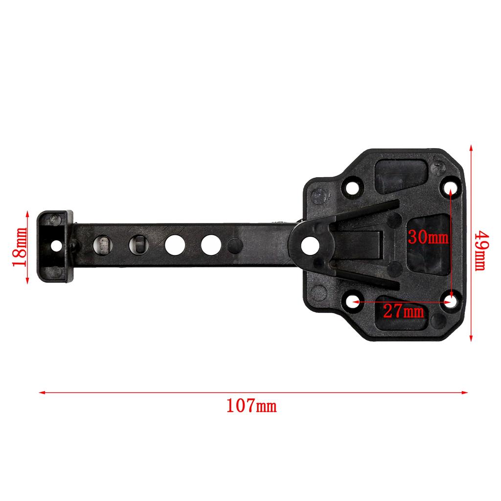 Metal Spare Tire Rack Spare Tire Bracket Wheel With LED Light Replacement for Axial SCX10 III Jeep Wranler 1 10  Remote
