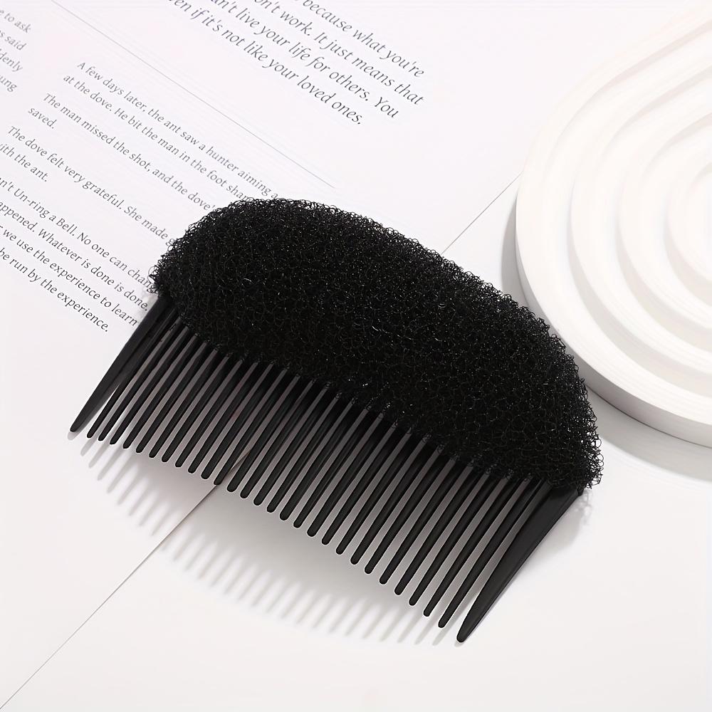 Large Fluffy Sponge Hair Pad Invisible Clip-On Foam Cushion for Women DIY Dry Hair Styling Natural Volumizing Hair Accessory Plastic Material