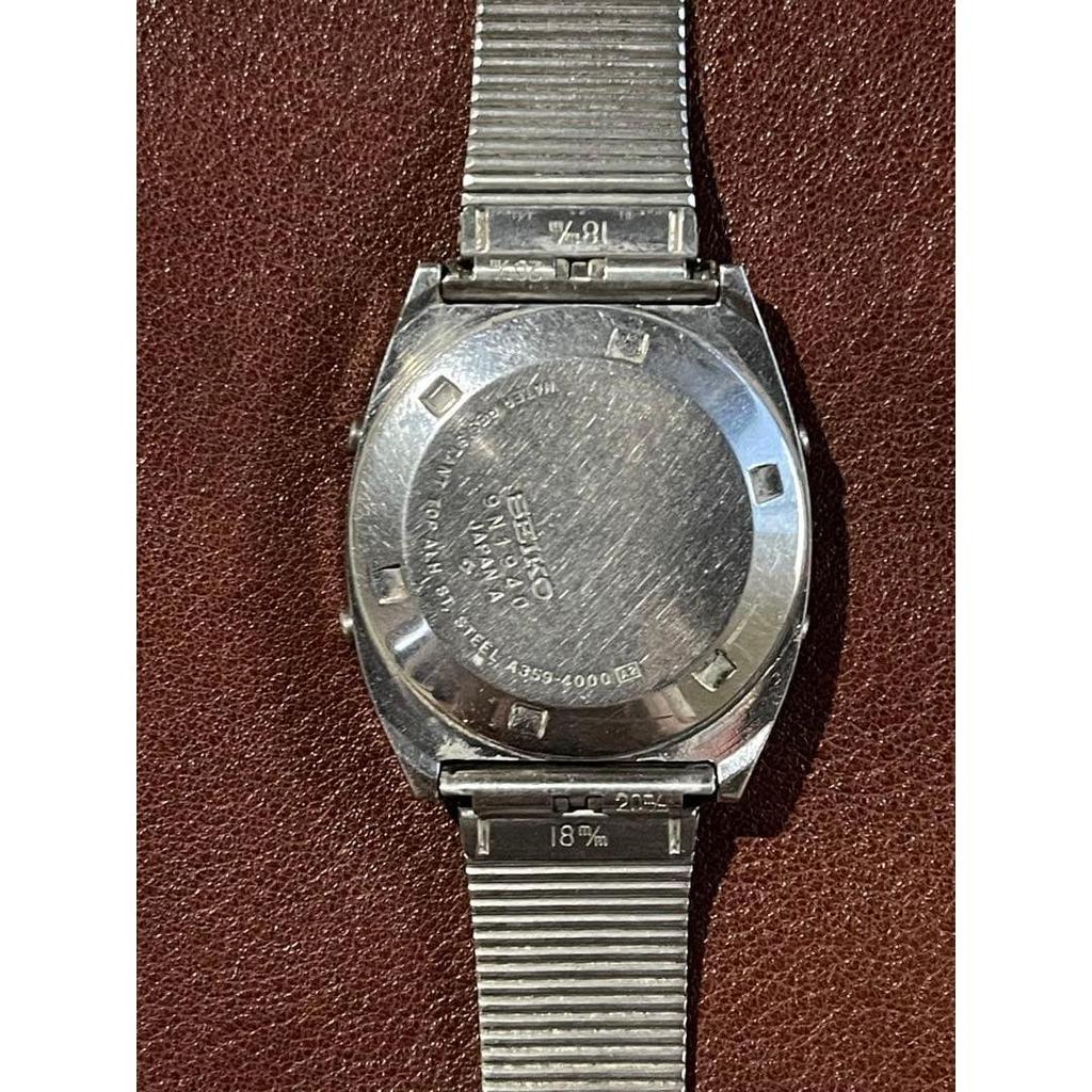 Used SEIKO ALARM CHRONOGRAPH A359-4000