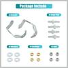 1 Paar Reparaturkit für Türscharnierbolzenbuchsen für die Vordertür für Chevrolet Silverado Suburban Avalanche Tahoe für GMC Sierra Yukon für Cadillac 6038457 Vorne Links