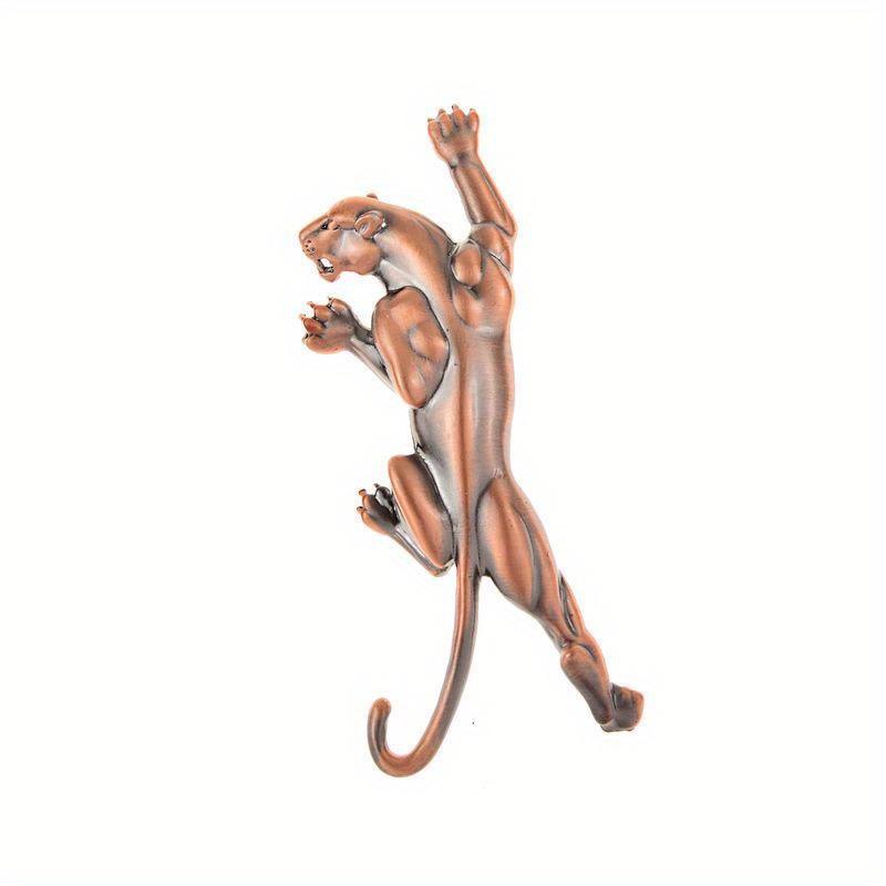Vintage Women Men Fashion Classic Lepard Brooch Badges Retro Unisex Clothing Coat Pin Buckles