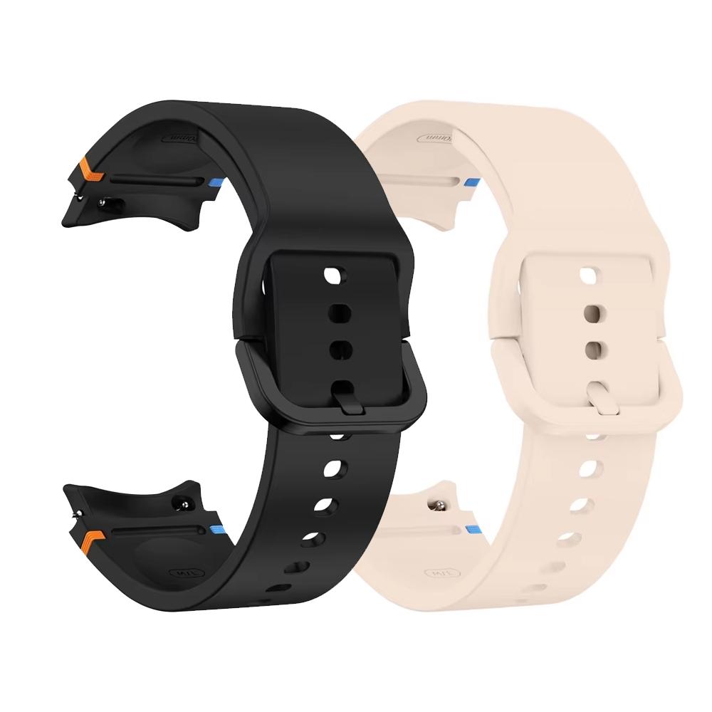 2 Pack Straps for Samsung Galaxy Watch 7 44mm 40mm FE/4/6 Classic/5 Pro Wristband Blet Sport Bracelet correa Galaxy Watch 7 Band