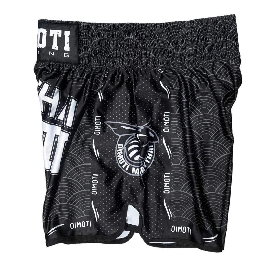 Schwarzes Bienengift Welle Muay Thai Kickboxen Boxen MMA UFC Freizeitshorts Gym Sport Unisex Männer Frauen Workout Schnelltrocknend Druck Elastischer Hoher Bund Training