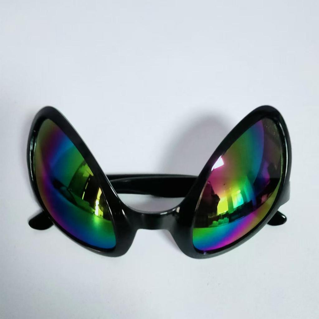 Adult Unisex Funny Alien Sunglasses with UV Protection for Parties