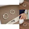 Copper Trendy Contemporary Ring With Stunning Pearl Accents For Enthusiasts Fashion