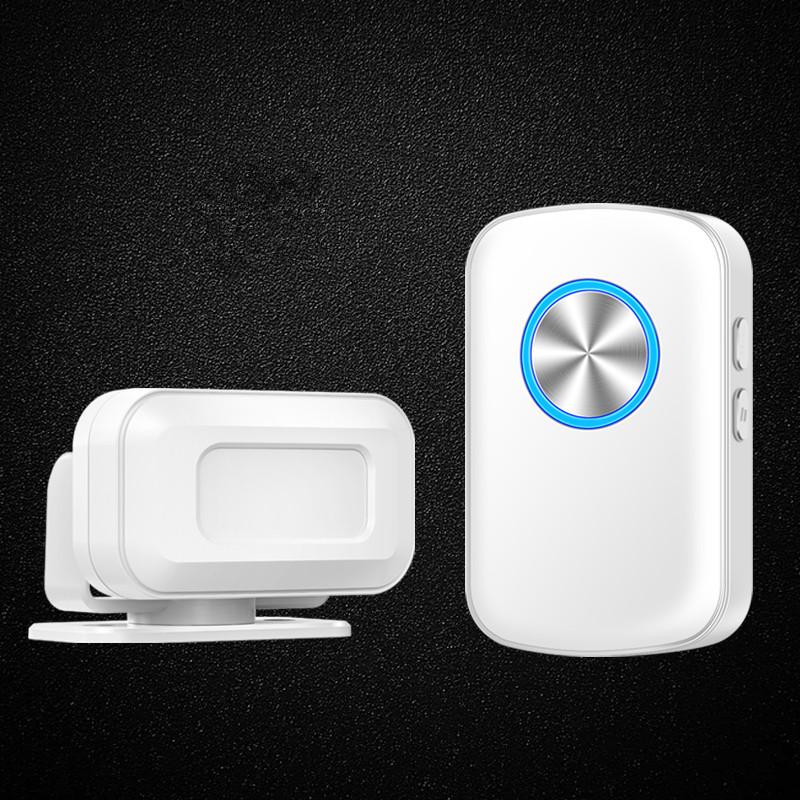 Infrared Door Entry Voice Welcome Device with Split Sensor and Anti-theft Alarm
