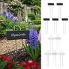 5PCS T-Type Metal Plant Tag Metal Writable Classification Sign Marker Waterproof Weatherproof Gardening Decorate Farm Supplies