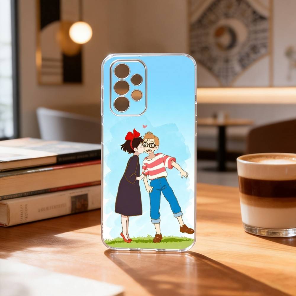 Kiki die kleine Hexe Lieferservice Handyhülle für Samsung S25,S24,S21,S22,S23,S30,Ultra,S20,Plus,Fe Transparente Hülle