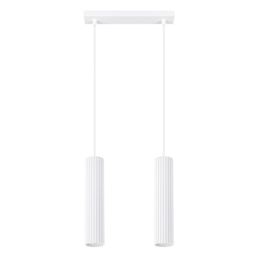 Carbon 2 white pendant lamp