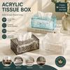 Dust Resistant Wipes Container Large Capacity Desktop Tissue Dispenser Facial Tissue Holder  Home