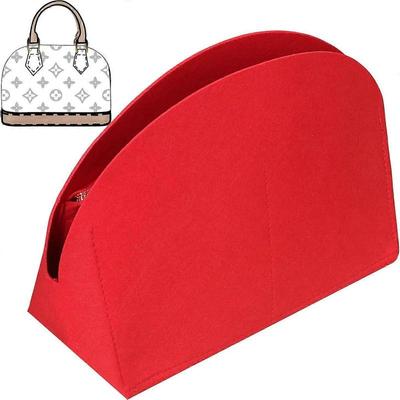 Handbag Organiser for Alma Insert, Felt Bag Organiser Purse Organiser Insert for Alma BB Insert Organiser(BB,20*10*14cm)