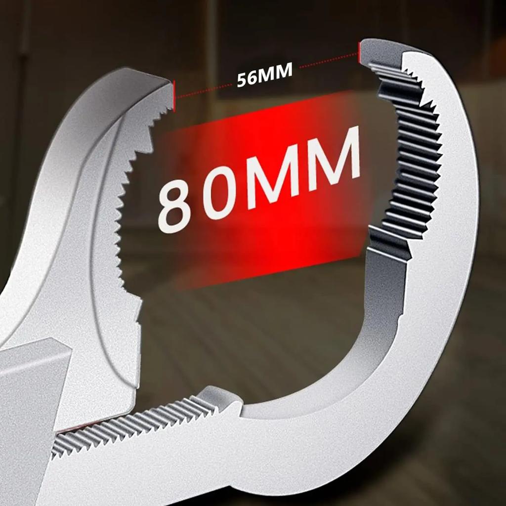 1Set Adjustable Double-Ended Wrench Universal 3 in 1, Disassembly Assembly Faucet Valve Connecting Pipe Shower Head