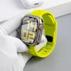 360 Waterproof Case+Silicone Strap for Apple Watch 9 8 7 Band Appearance Upgrade Ultra 49mm Iwatch Series 8 7 6 SE 5 4 3 2 1