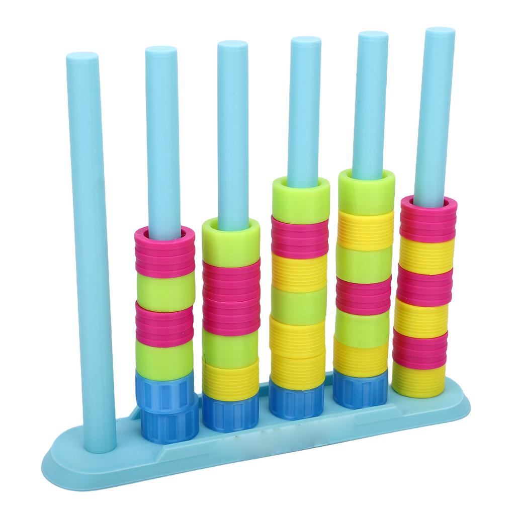 Color Matching Stacking Puzzle Game Educational Wooden Color Match Challenge Game for Kids