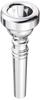 BACH Flugelhorn Mouthpiece 1C Silver Plated Finish