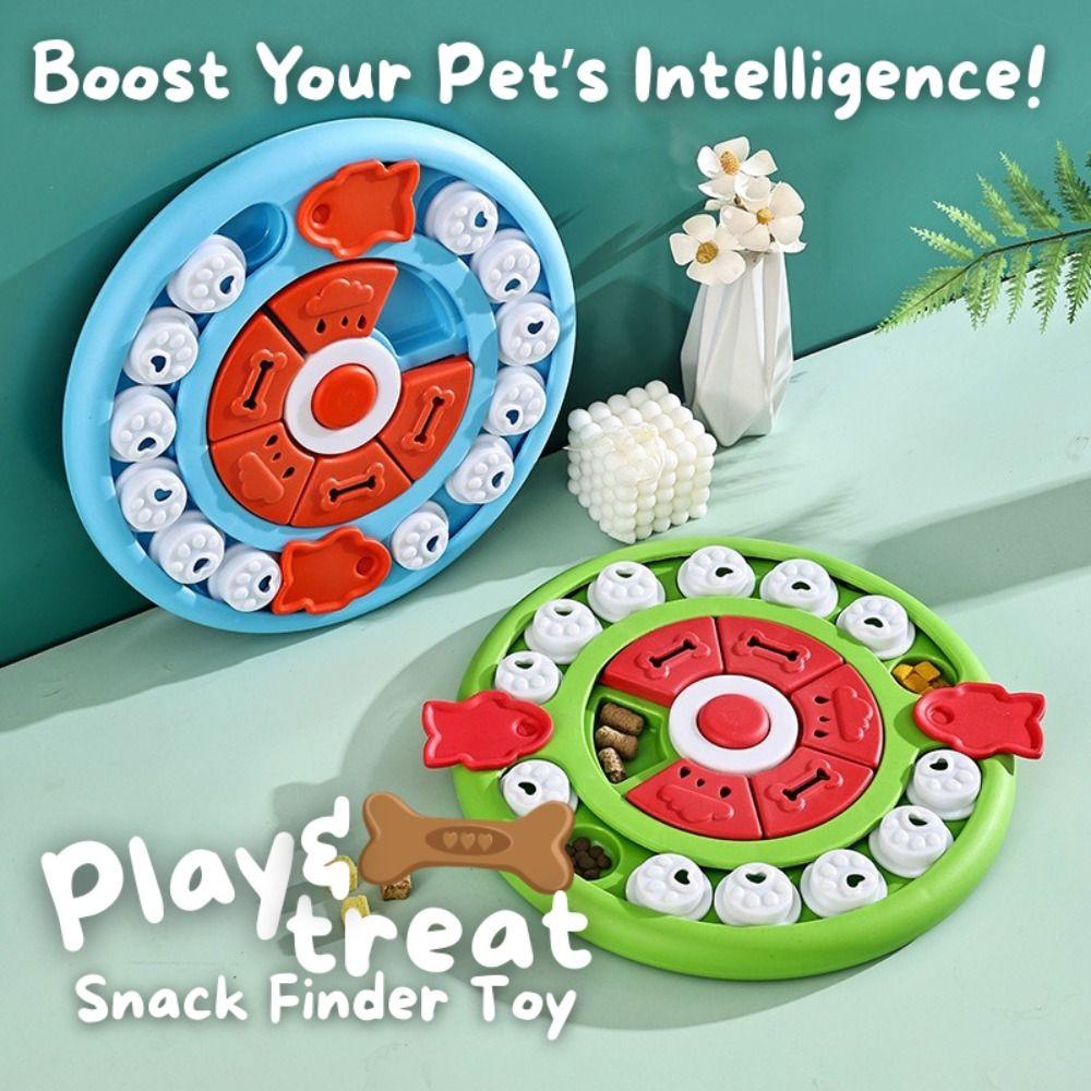 Anti Choking Dog Puzzle Toy Rotating Pet Feeding Toy Pet Slow Food Bowl  Pet Mental Stimulation
