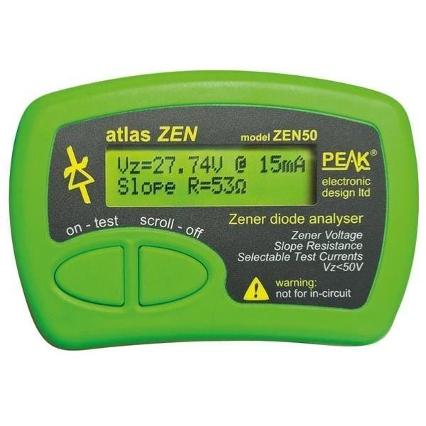 Arborescence Diodentester - Velleman - Atlas Zen - 0-50 V - Digitaal - Equivalent Weerstand 1 Ko