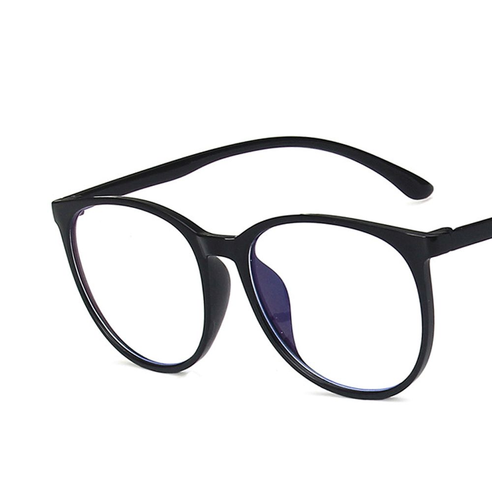 Big Round Frame Optical Glasses Computer Eyeglasses Anti-blue Light Glasses Round Eyewear