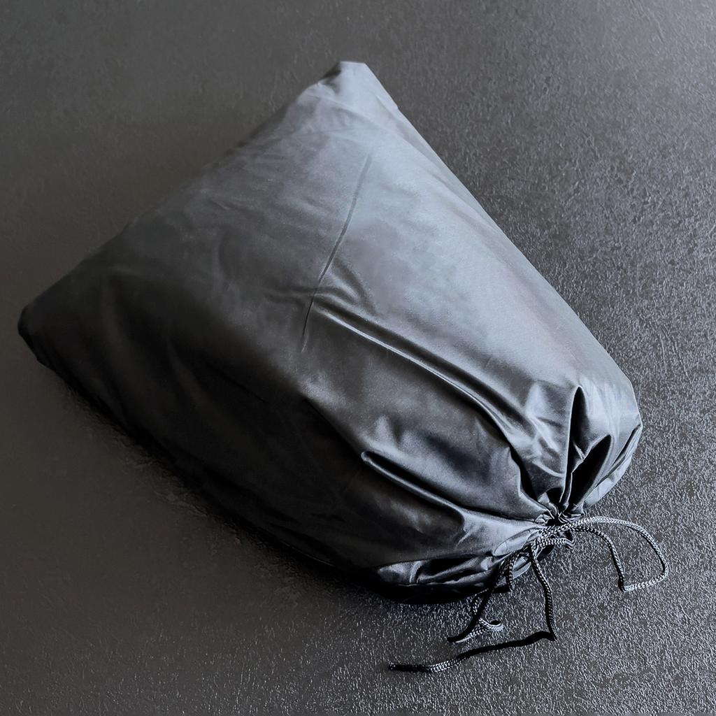 Tarpaulin cover for grill, bike, motorbike, garden furniture XL black