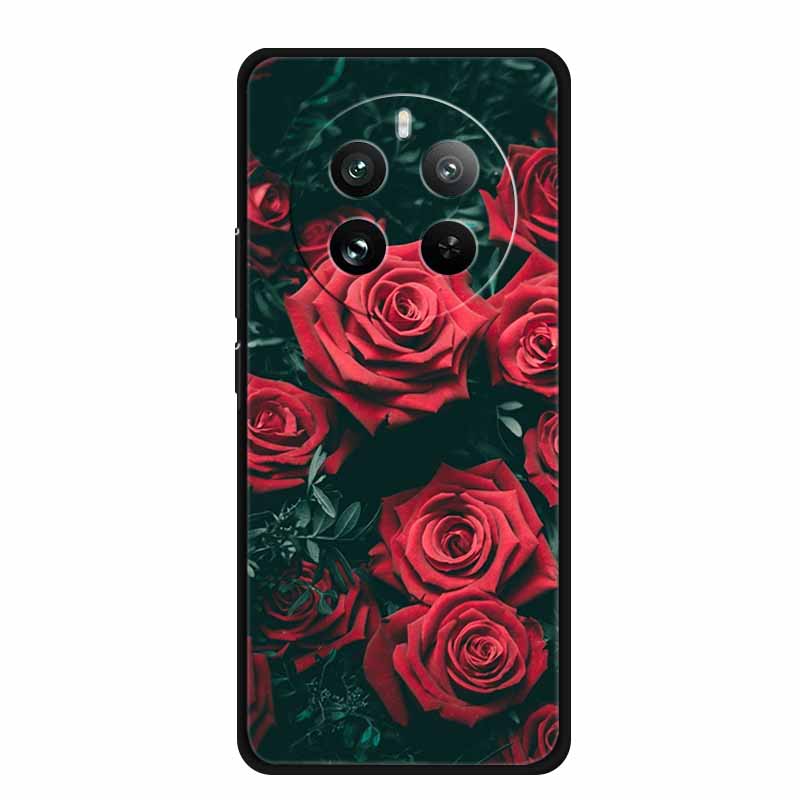 For OPPO Realme 12 4G Case TPU Animals Soft Silicone Back Cover Phone Cases For Realme12 4G Wolf Protective Original Cool Funda