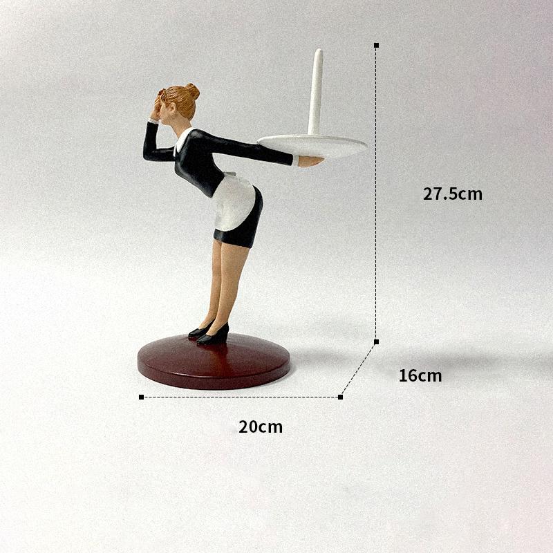 Creative Toilet Paper Holder Statue Funny Monkey Tissue Stand Rack Sculpture Decorative Resin Figure Living Room Bathroom Decor