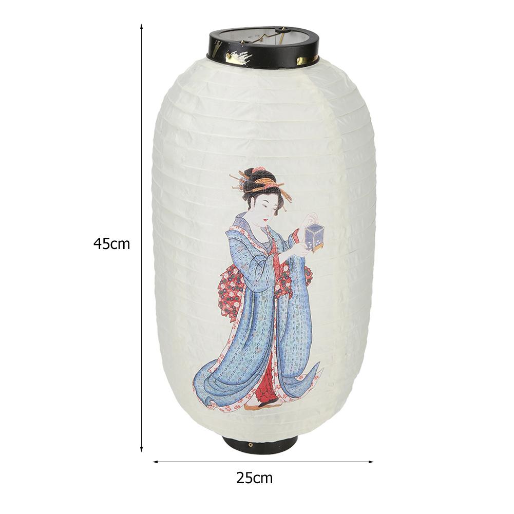 Hot Sale 10 Inch Japanese Lantern Party Decorative Lanterns Waterproof Bistro Restaurant Chochin Pub Party Decoration
