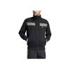 Adidas Originals 70S Fashion Zip Collar Long Sleeve Jacket Men Jacket Black JN5962