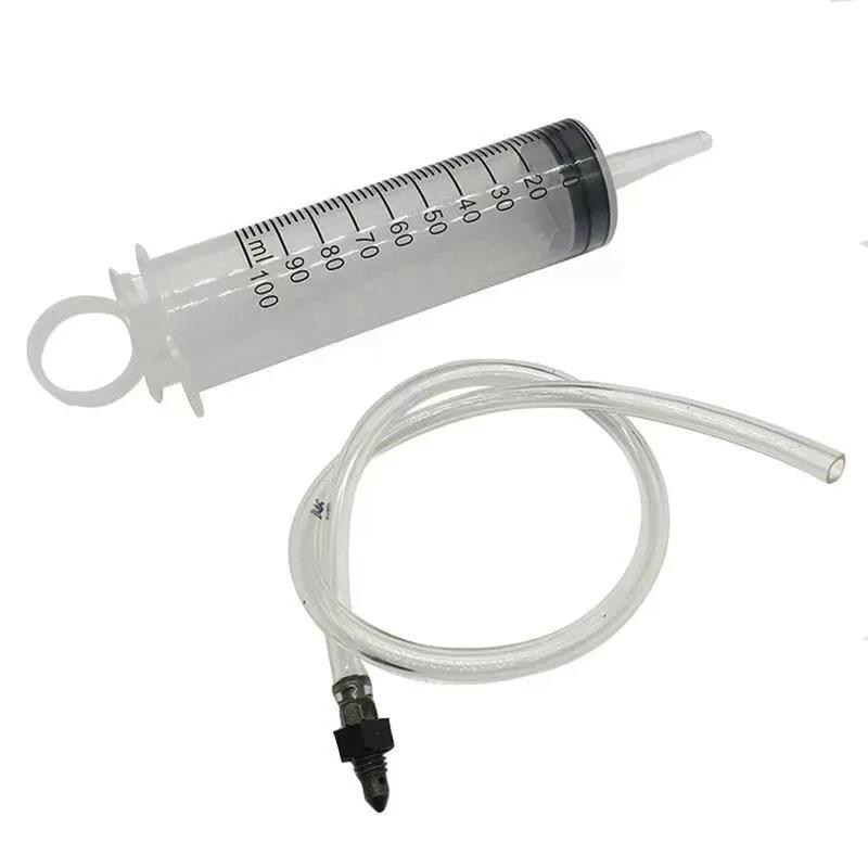 Motorcycle Bleed Kit Brake Caliper Gas Bleed Syringe Tool For Hydraulic Disc Brake Universal For Honda Yamaha Kawasaki Suzuki