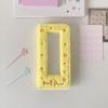 Four Grid Photo Korean Photocard Holder Embroidered Idol Card Display Protector  Friends