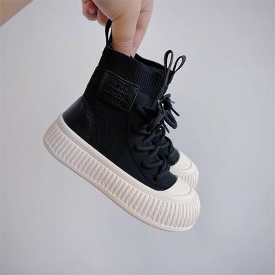 Νέες Φθινοπωρινές Παιδικές Μπότες Κοριτσίστικα Παπούτσια Πλεκτά Ξένες Κάλτσες Μπότες Μπότες Αγόρια Άνετα Αντιολισθητικά Μονά Μποτάκια