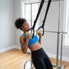 1 Pair No-Punch Pull-up Gymnastic Rings Anti-slip Fitness Equipment Premium Gymnastic Rings  Gym