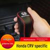 Honda CR-V 2007-2024 Schaltknaufabdeckung, Leder-Schaltstockschutz, Nappa Modifizierte Dekoration
