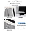 Women's Summer 2025 High-Waisted Gray Joggers - Thin, Loose, Ice Silk, Narrow-Leg Pants