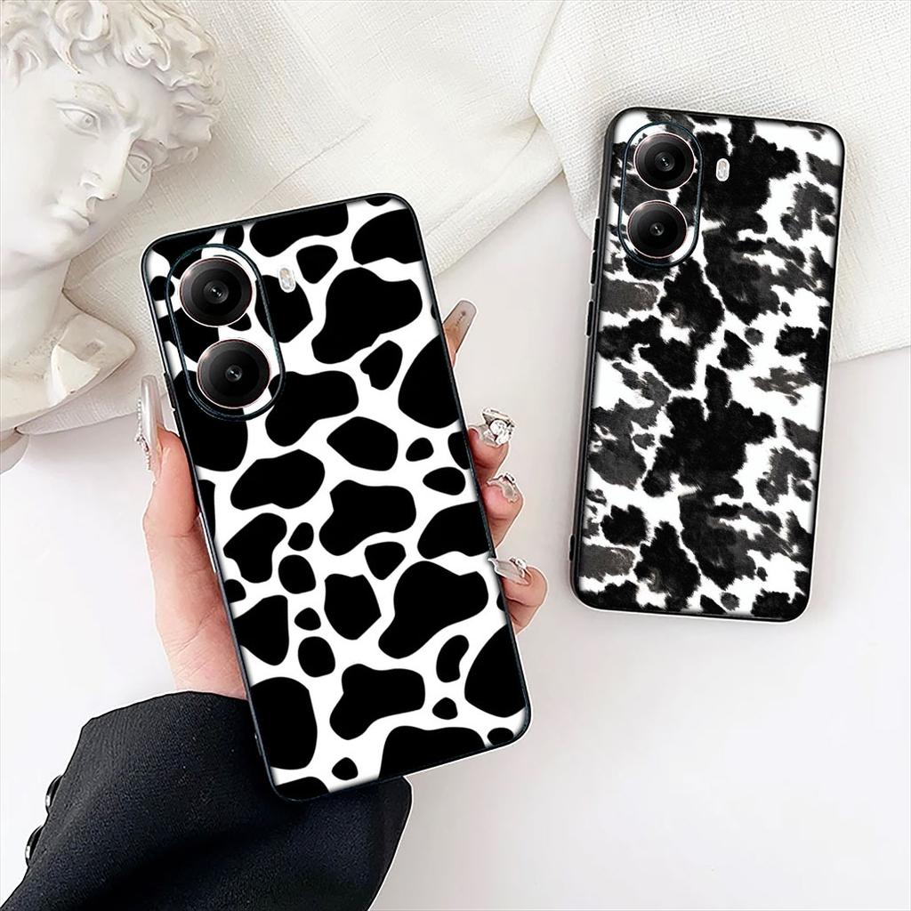 Cow Print Cattle Protective Cover for Xiaomi Poco C85 C65 C75 X7 X6 M6 M8 F7 F8 Ultra F6 Pro Phone Case