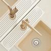 Diatom Mud Water-Absorbing Quick-Drying Hard Mat Faucet Mat For Kitchen Sink Splash Guard Kitchen Bathroom Sink Hand Wash Mat