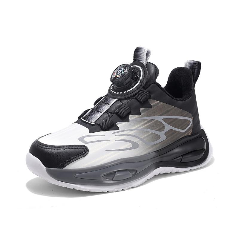 

Boys shoes autumn and winter 2025 new fleece thickened warm two cotton running sports shoes medium and large children s versatile soft sole 40 yards inner length 25.6cm