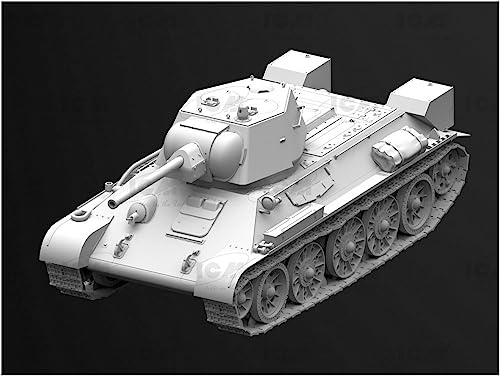 ICM 1/35 scale Soviet T-34/76 1943 Early Model Plastic Model