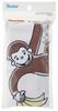Skater Self-Adhesive Lunch Cloth, Easy To Tie, Curious George, 25cm, KBST43