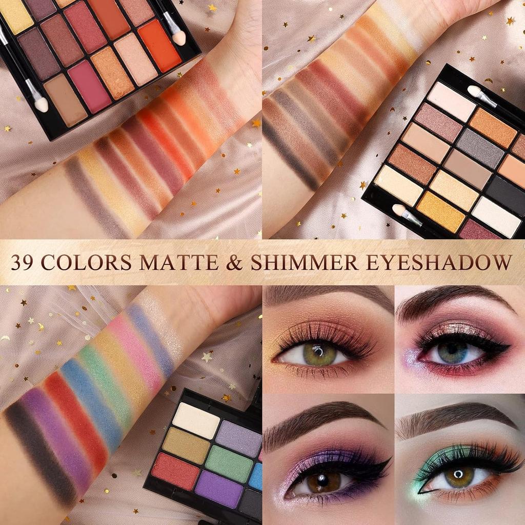 Color Spirit Profesionální make-up - Kompletní sada pro umělce a nadšence do krásy