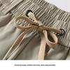 ROMON Men's Ice Silk Straight-Leg Casual Pants