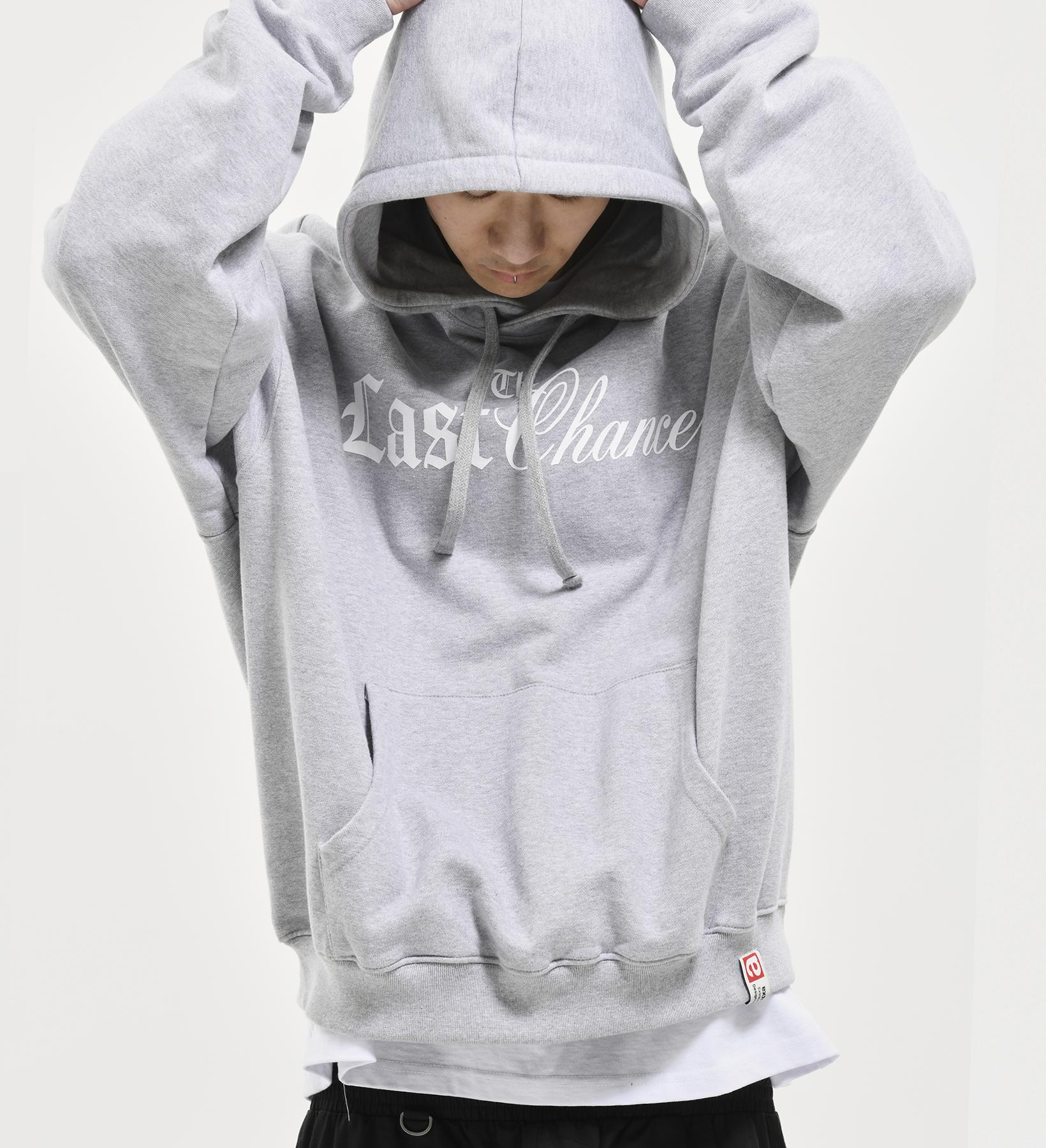 Extraordinary Last Chance Print Hoodie M/Grey L